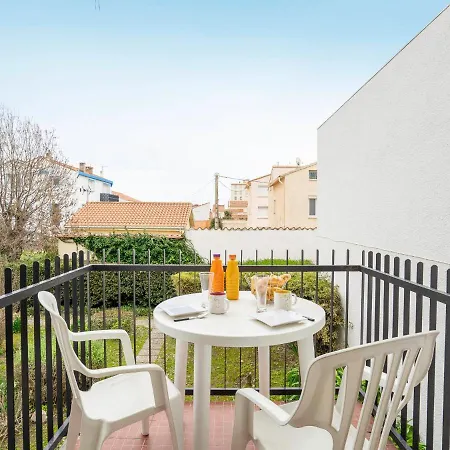 公寓 Les Amandiers By Interhome 卡内